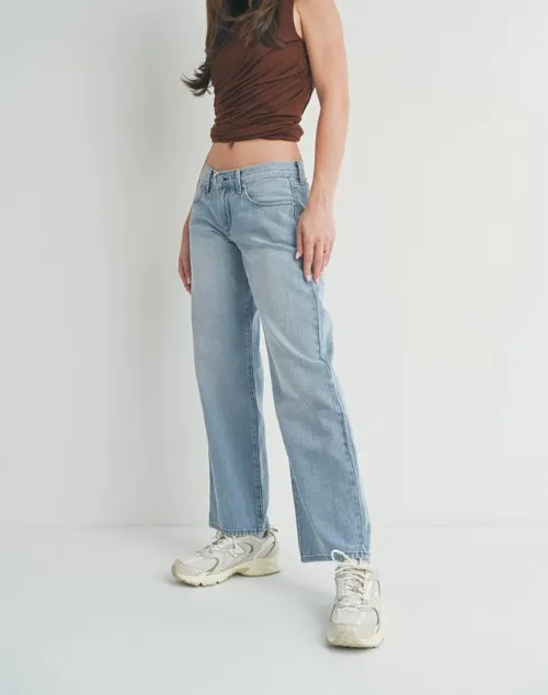 Just Black Low Rise Loose Jean