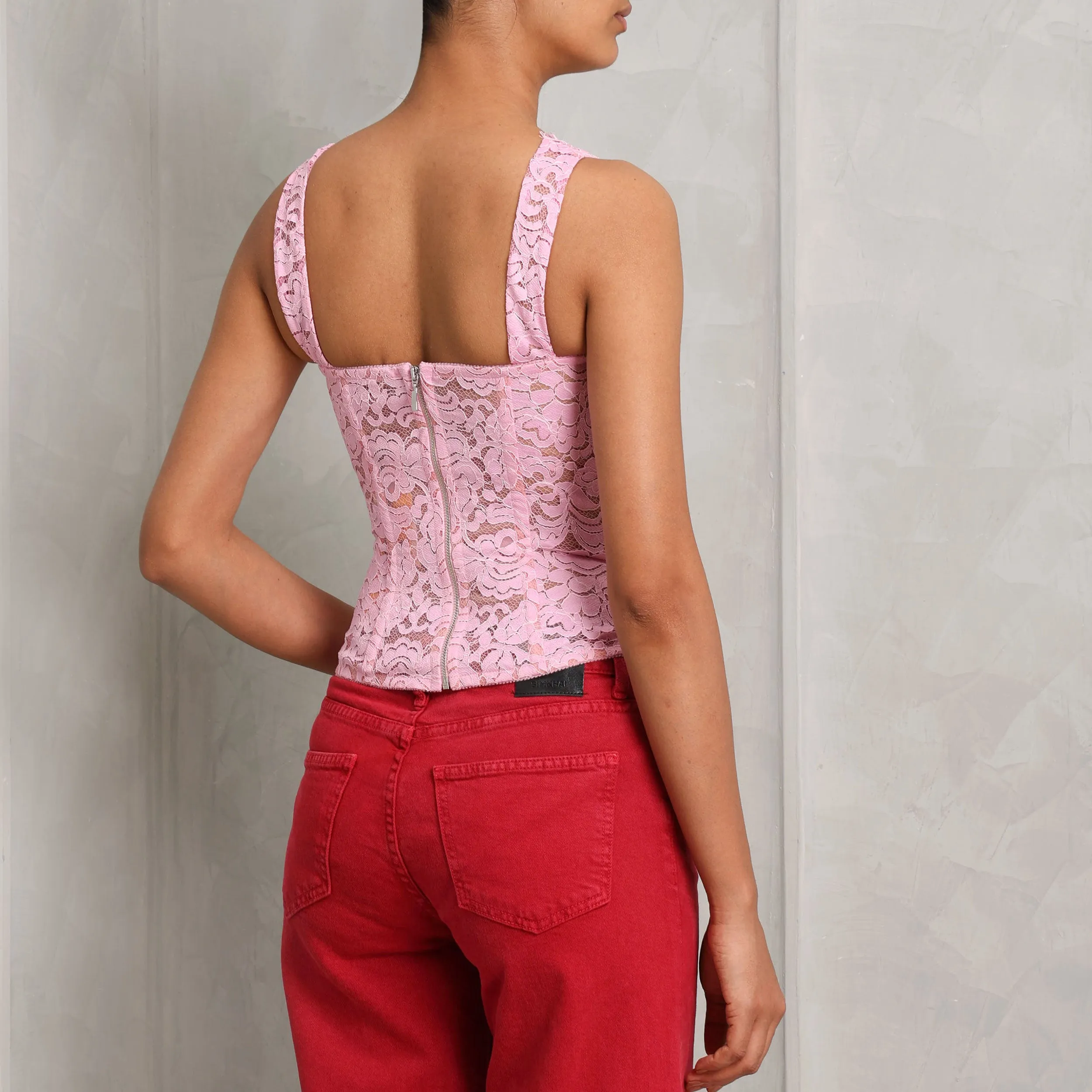 Lace Bustier Top