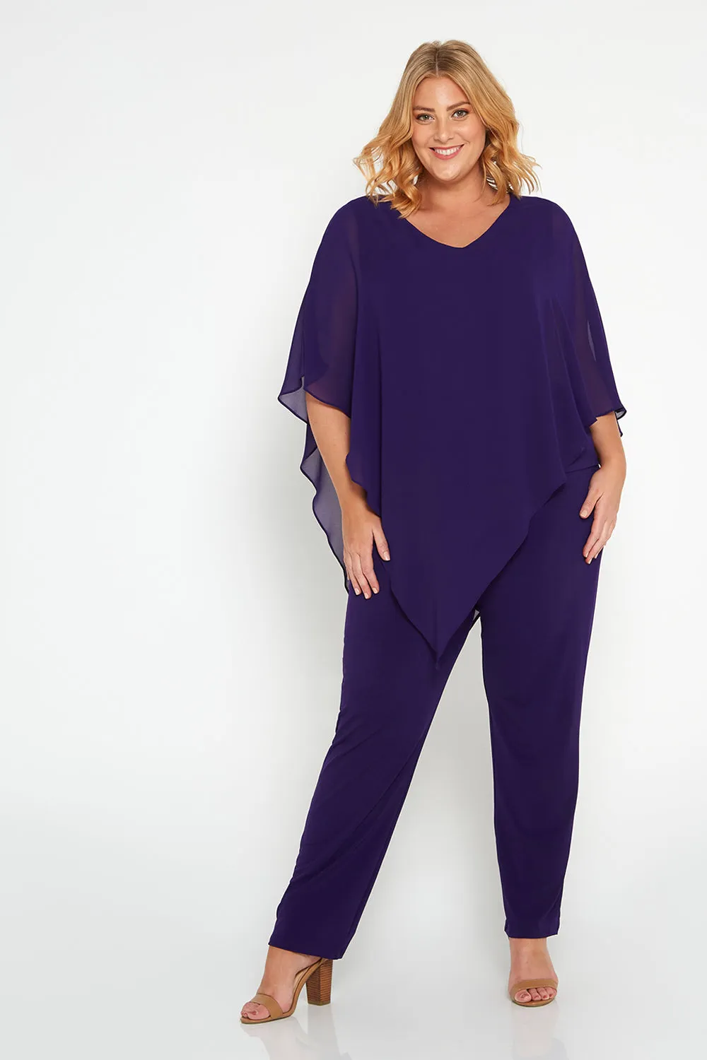 Laura  Pants - Purple