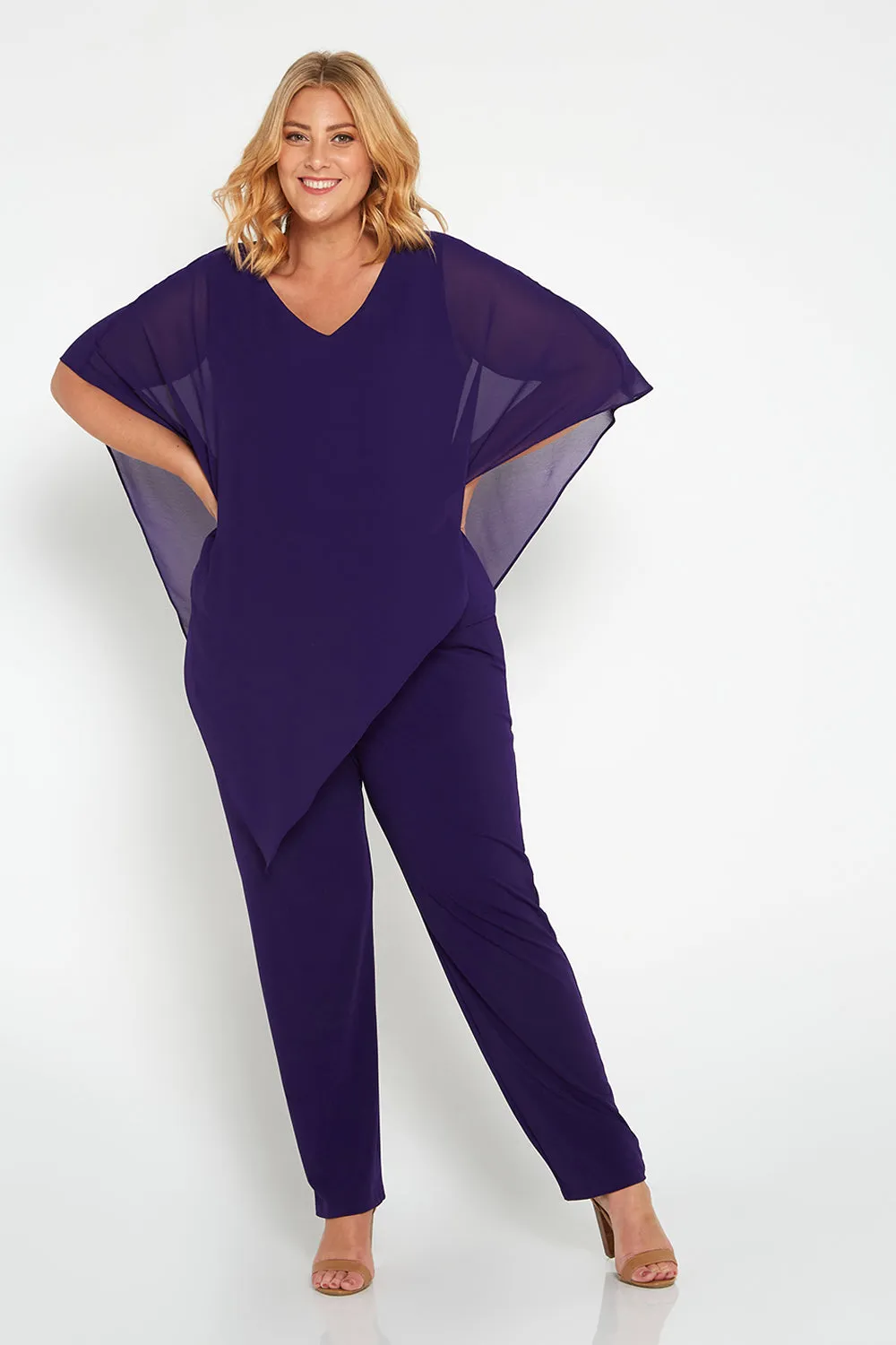 Laura  Pants - Purple
