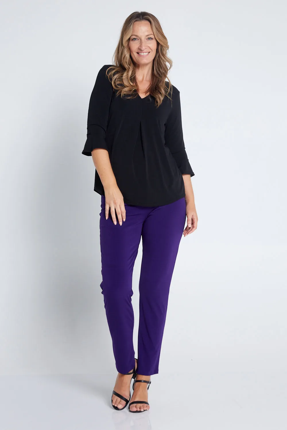 Laura  Pants - Purple