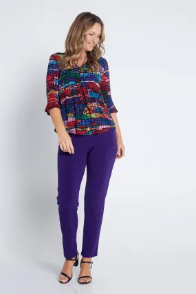 Laura  Pants - Purple