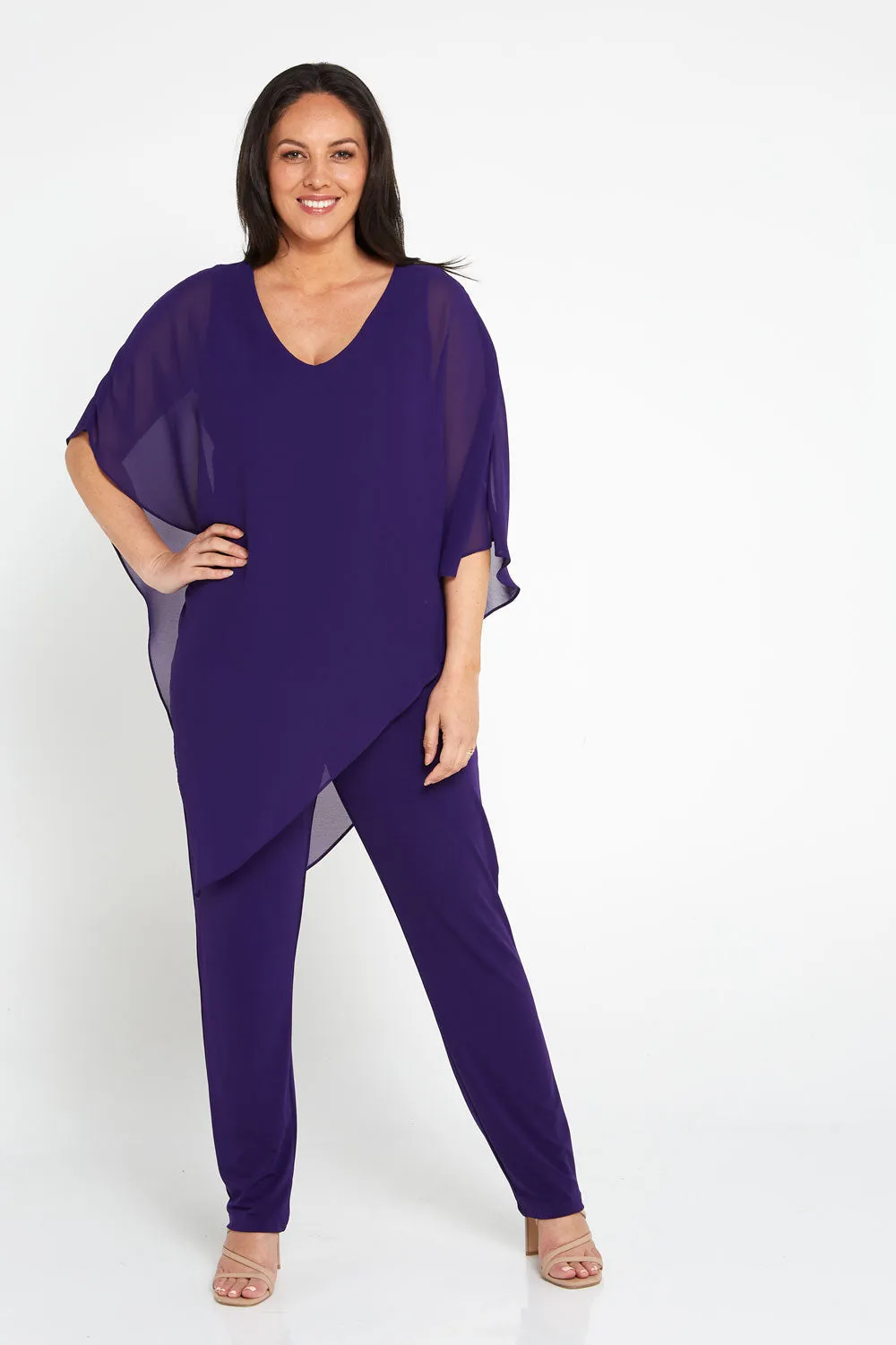 Laura  Pants - Purple