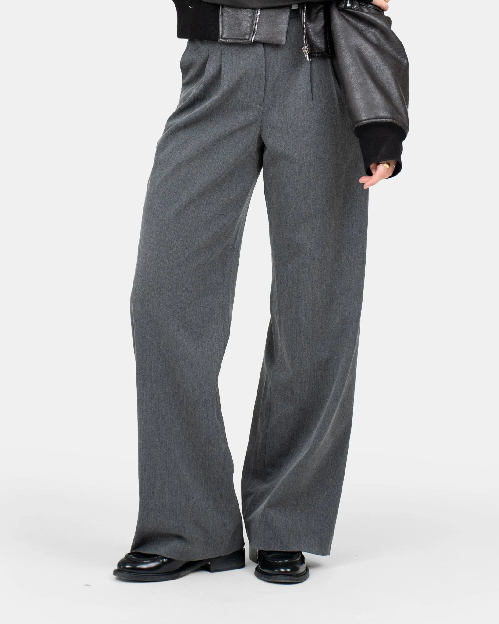 Loose Fit suit pants Grå