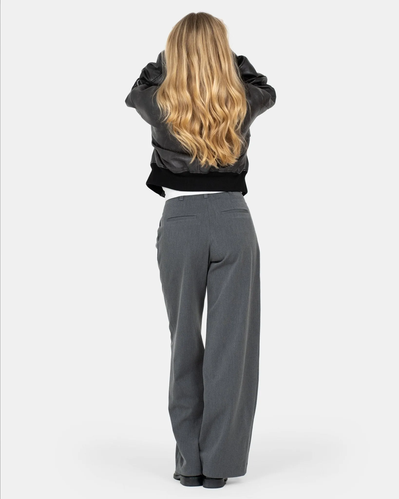 Loose Fit suit pants Grå