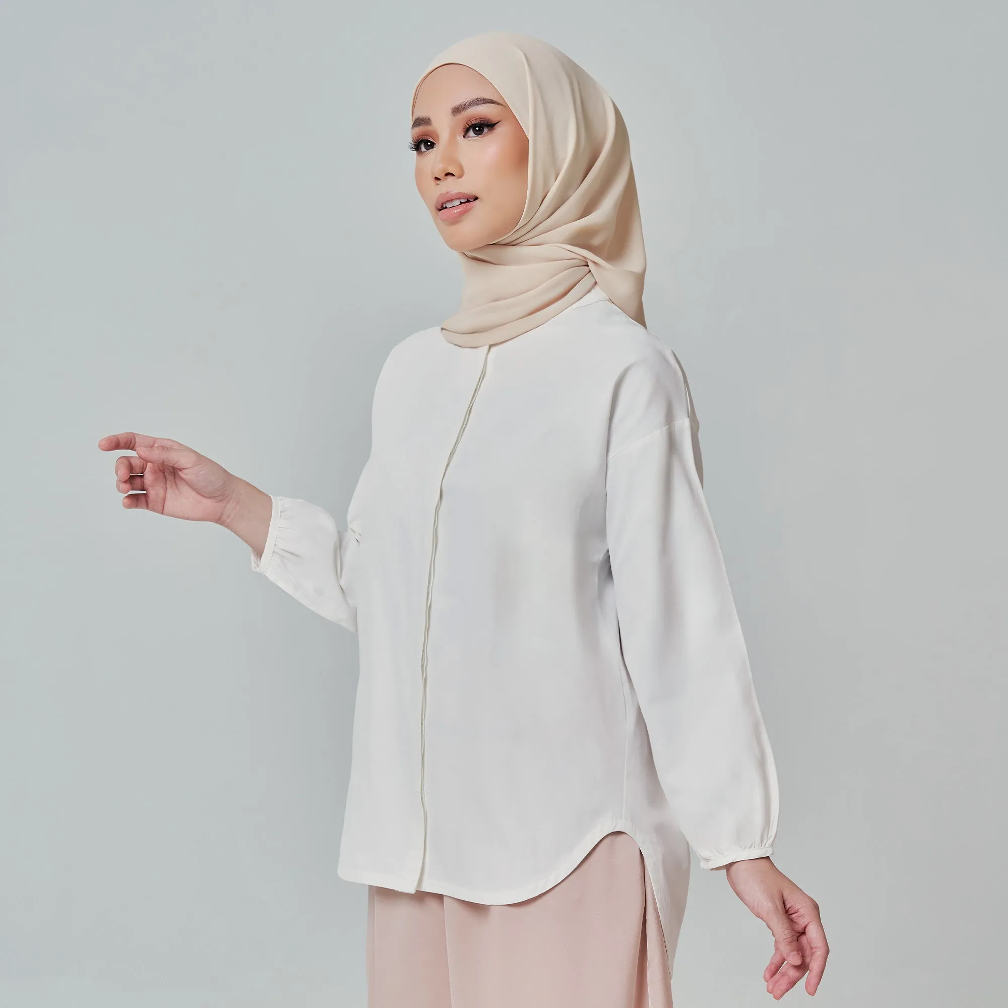 Loose Top - White