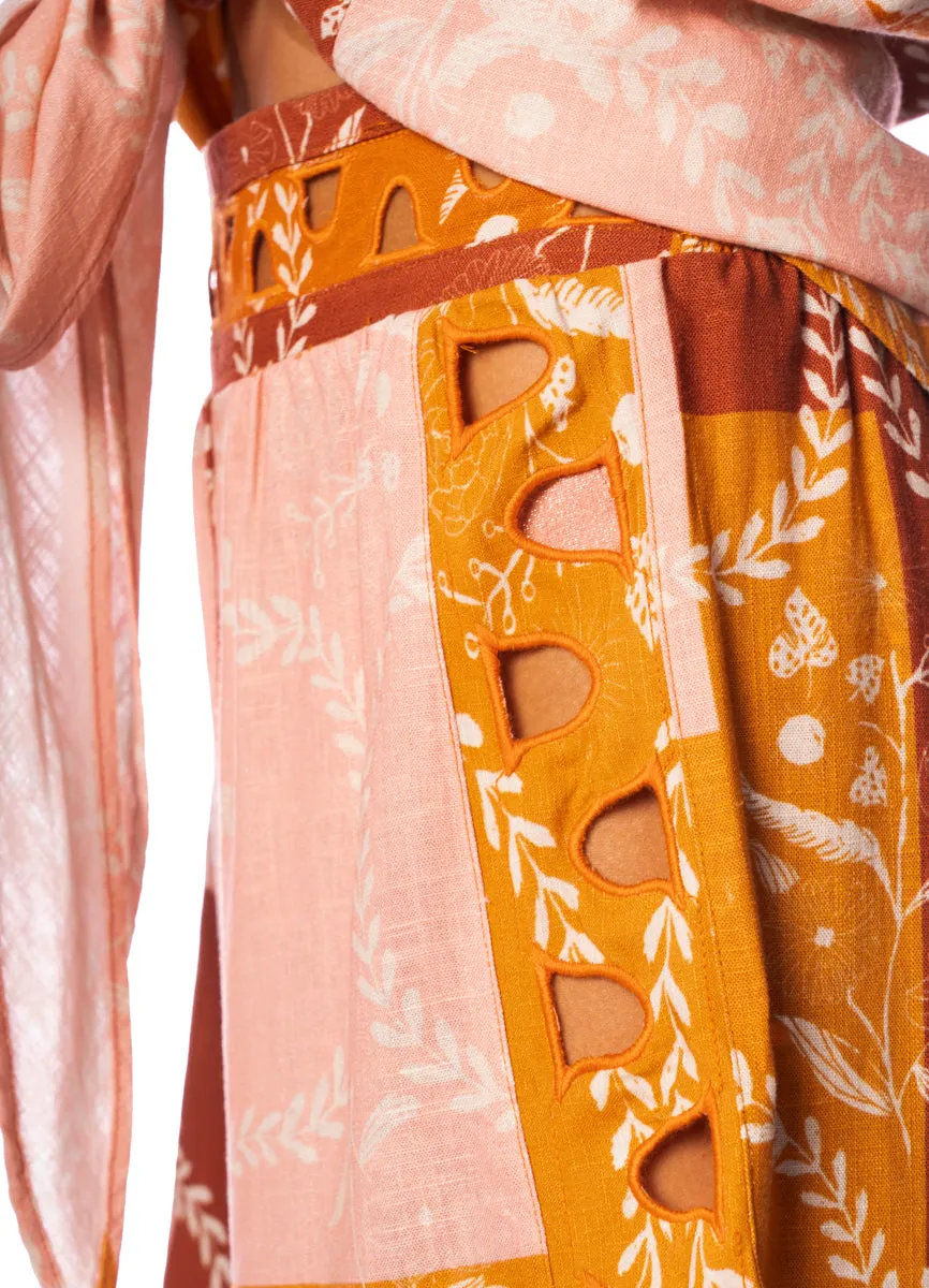 Maaji Leaf Patchwork Baia Shorts