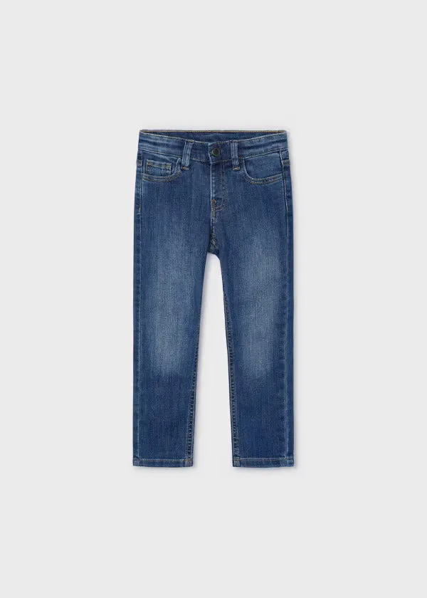 Mayoral Boys Basic Slim Fit Denim Trousers  515-60  Medio *