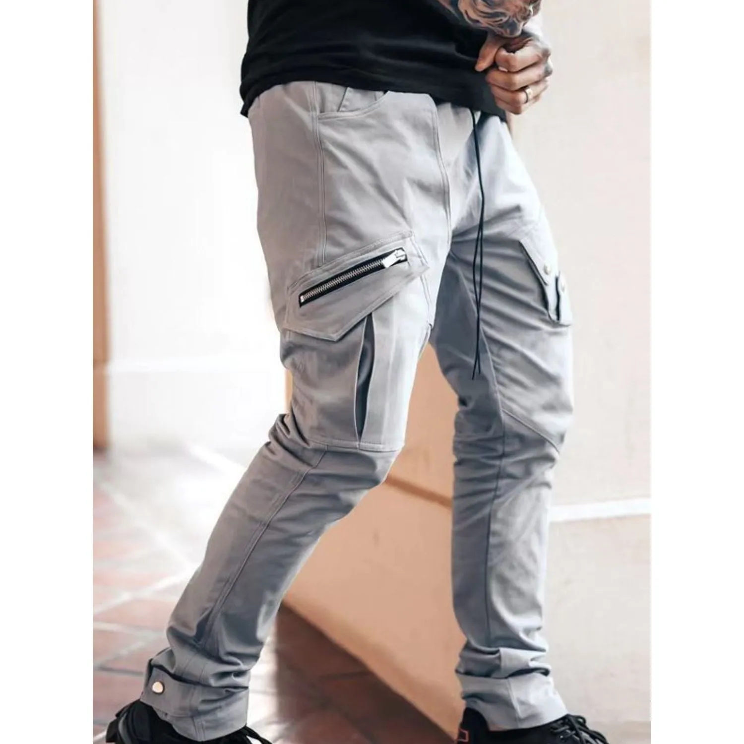 Men's Plus Size Slim Fit Pants