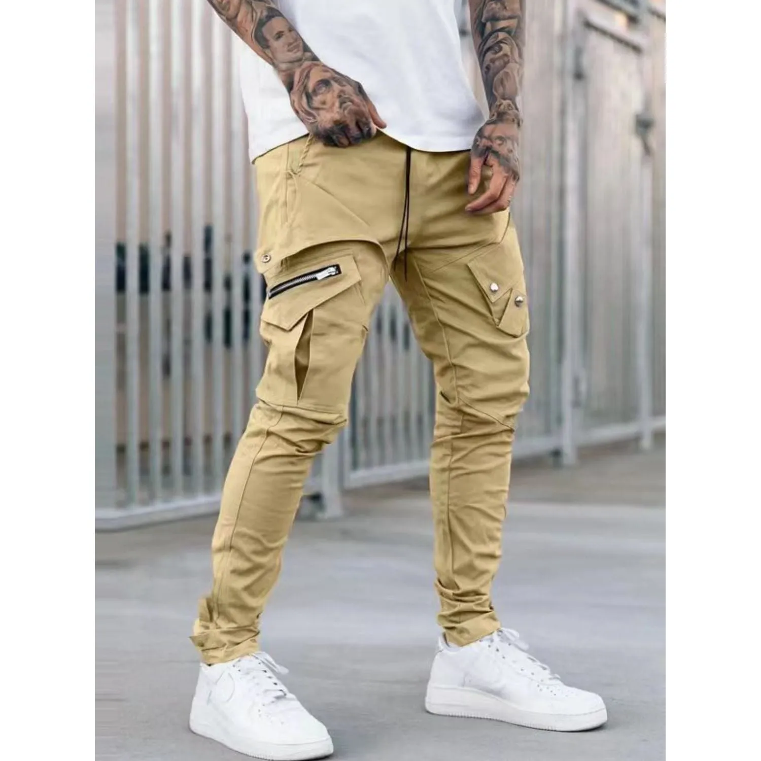 Men's Plus Size Slim Fit Pants