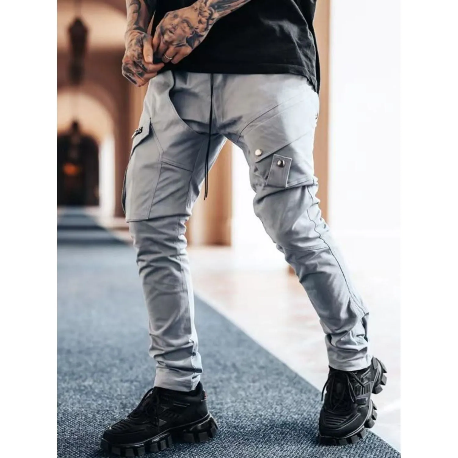 Men's Plus Size Slim Fit Pants