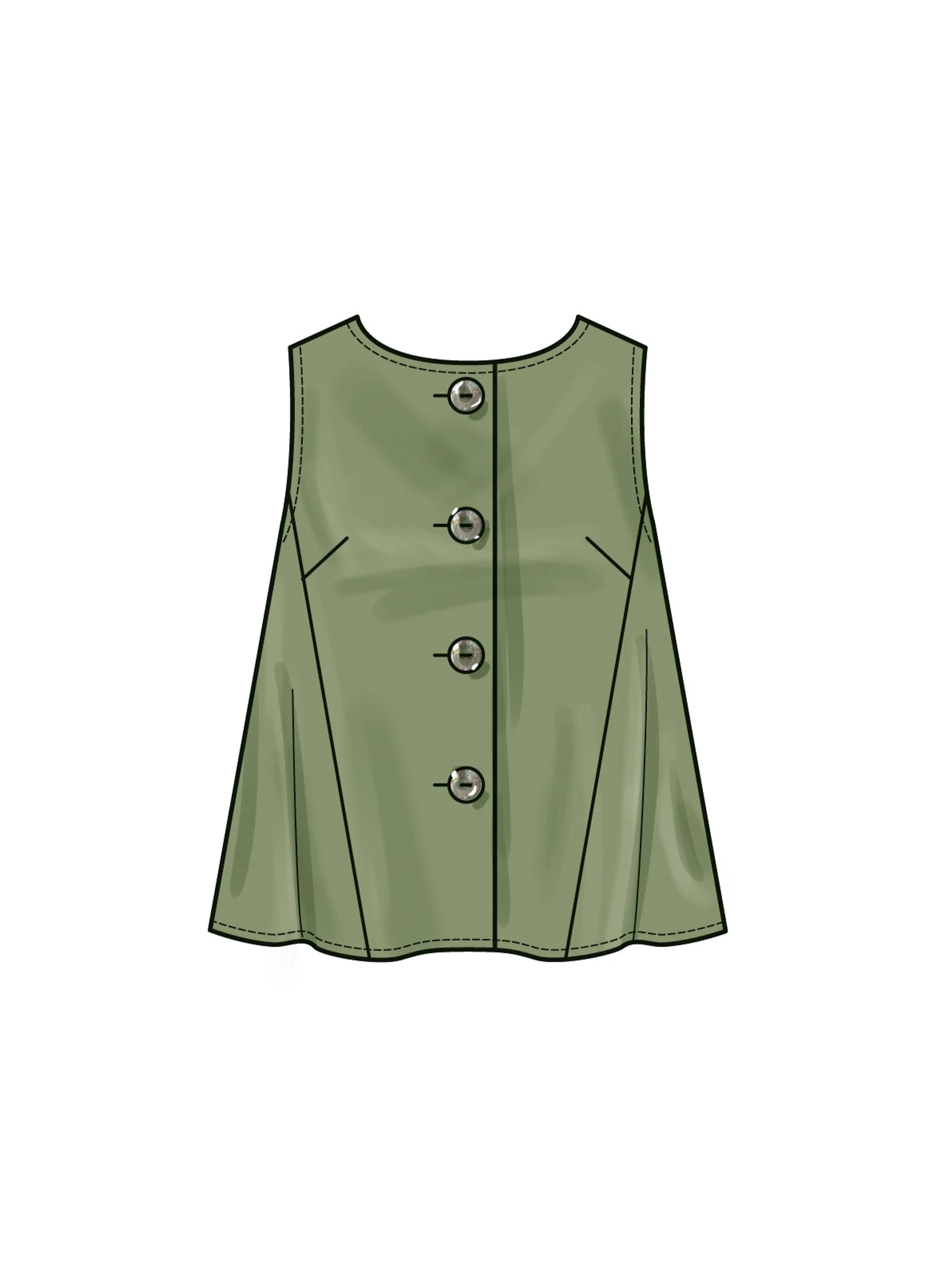 New Look Sewing Pattern N6781 - Misses' Top and Pants