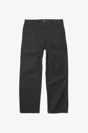 Outstanding & Co. - Fatigue Pocket Pants - Black