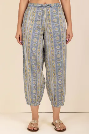 Paisley Border Afghani Trouser