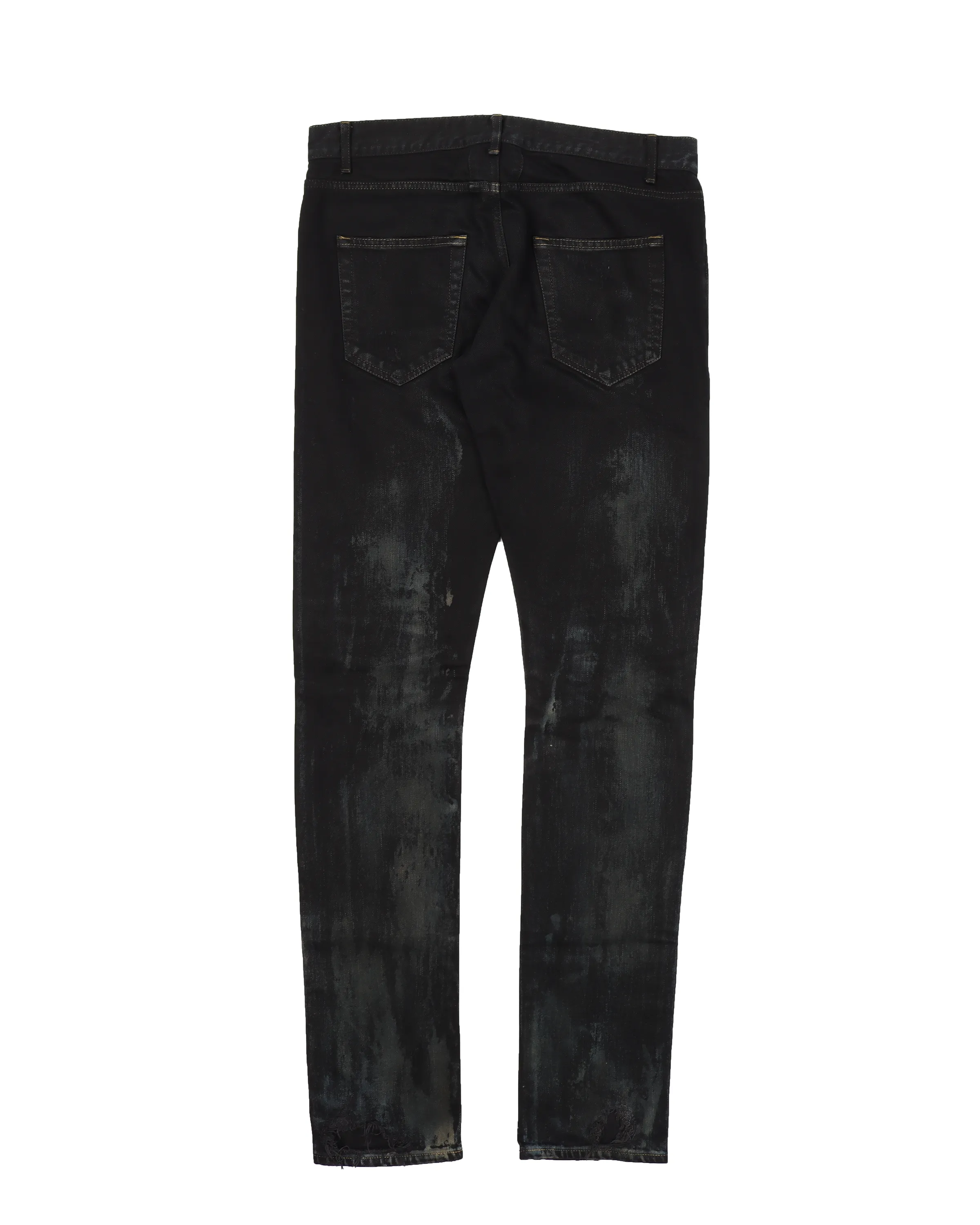 "D02" Distressed Denim