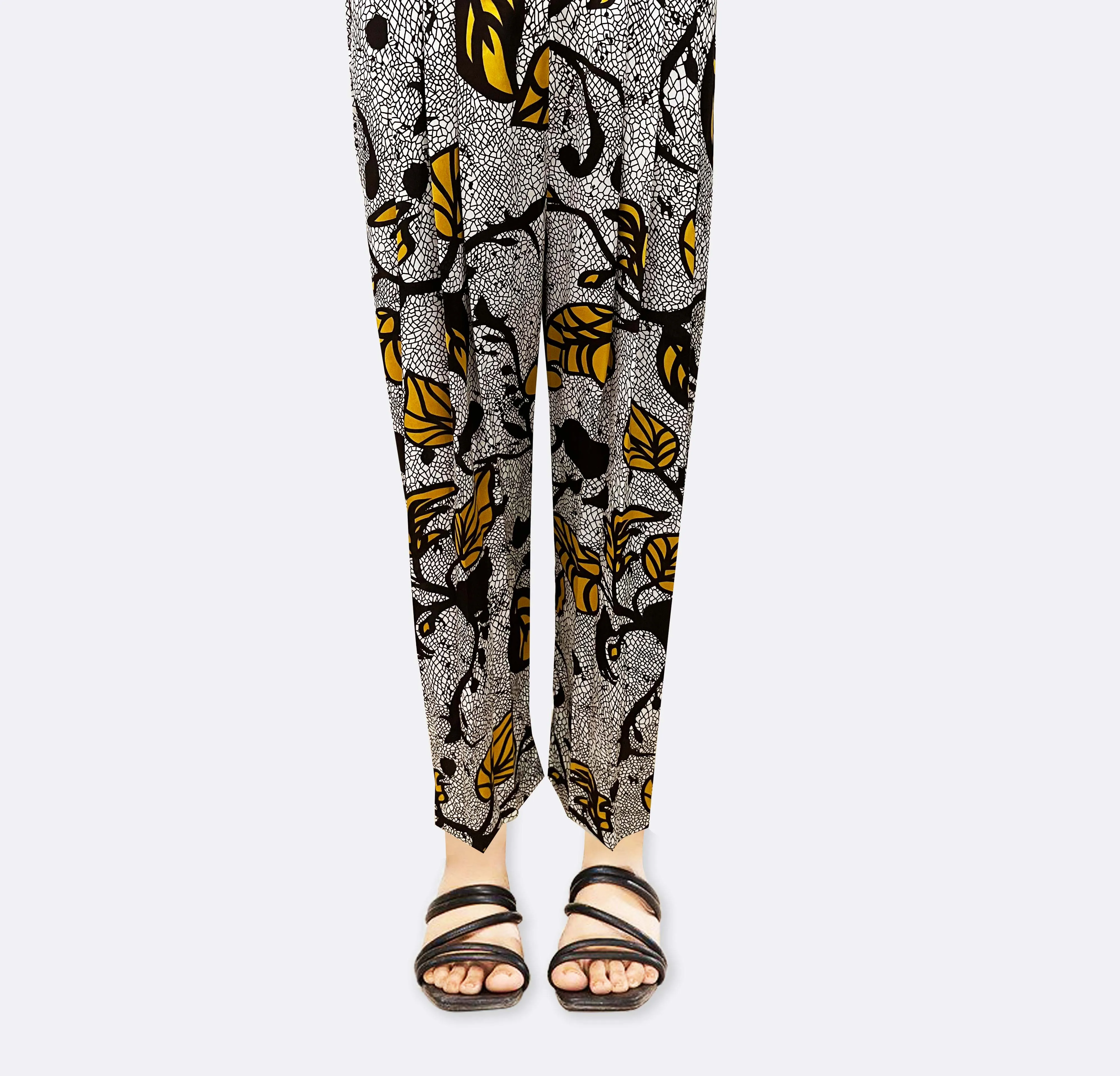 silk leaf trouser