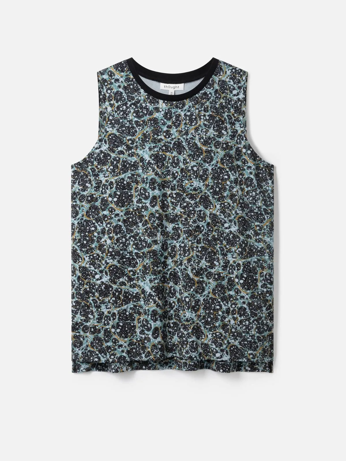 Skylar Bamboo Jersey Oversized Top - Multi