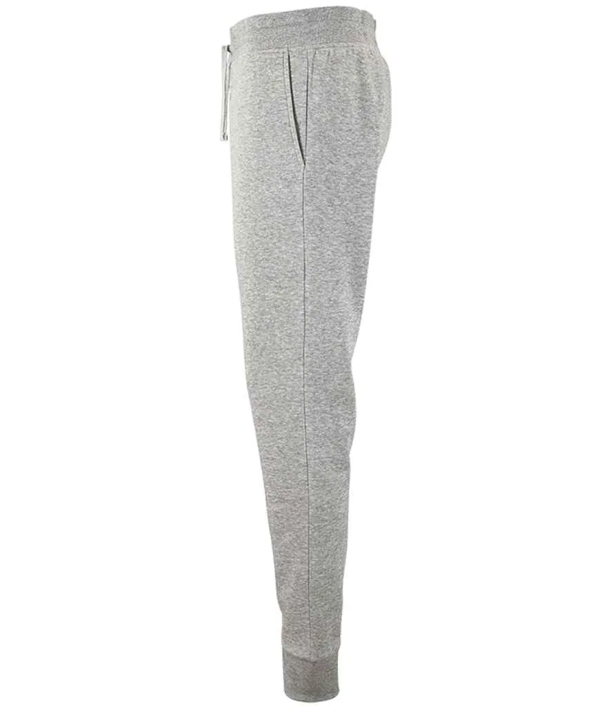 SOL'S Jake Slim Fit Jog Pants | Grey Marl