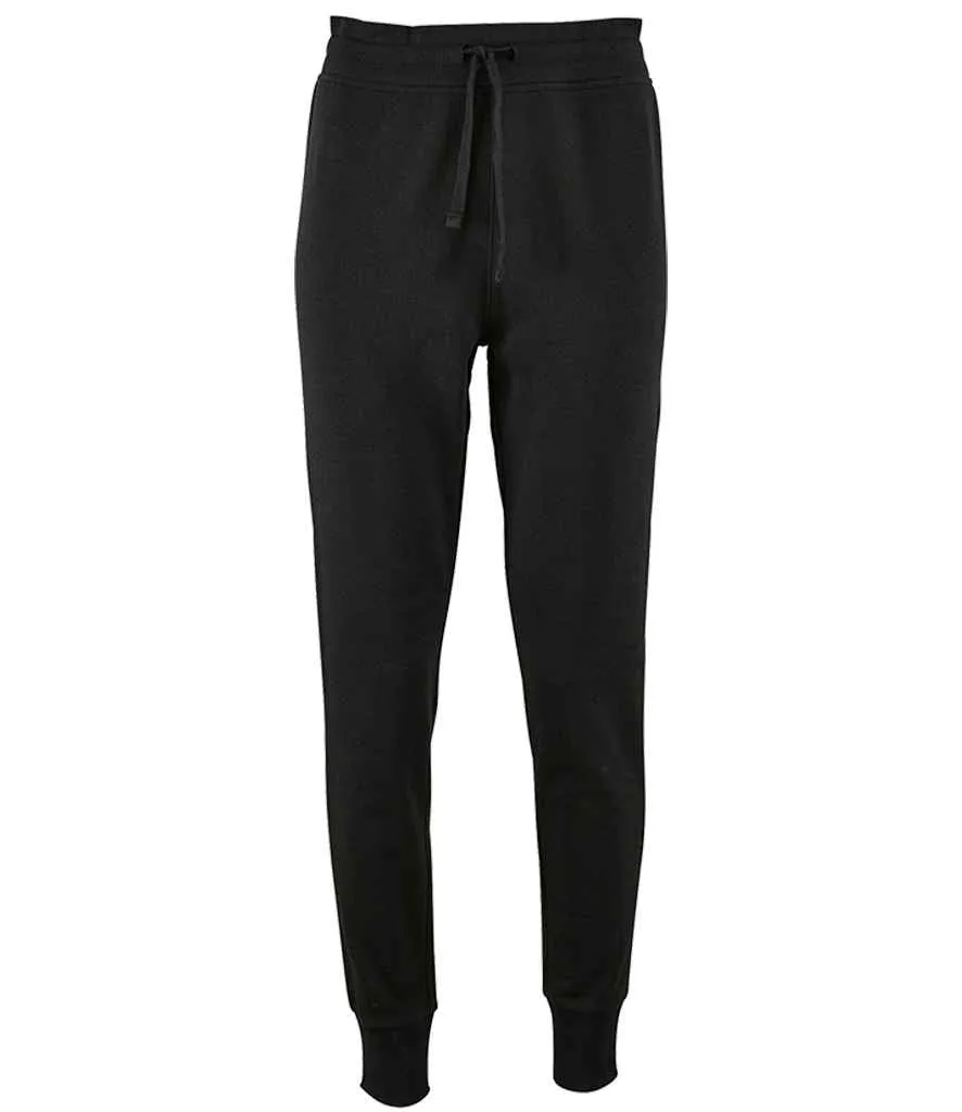 SOL'S Ladies Jake Slim Fit Jog Pants | Black