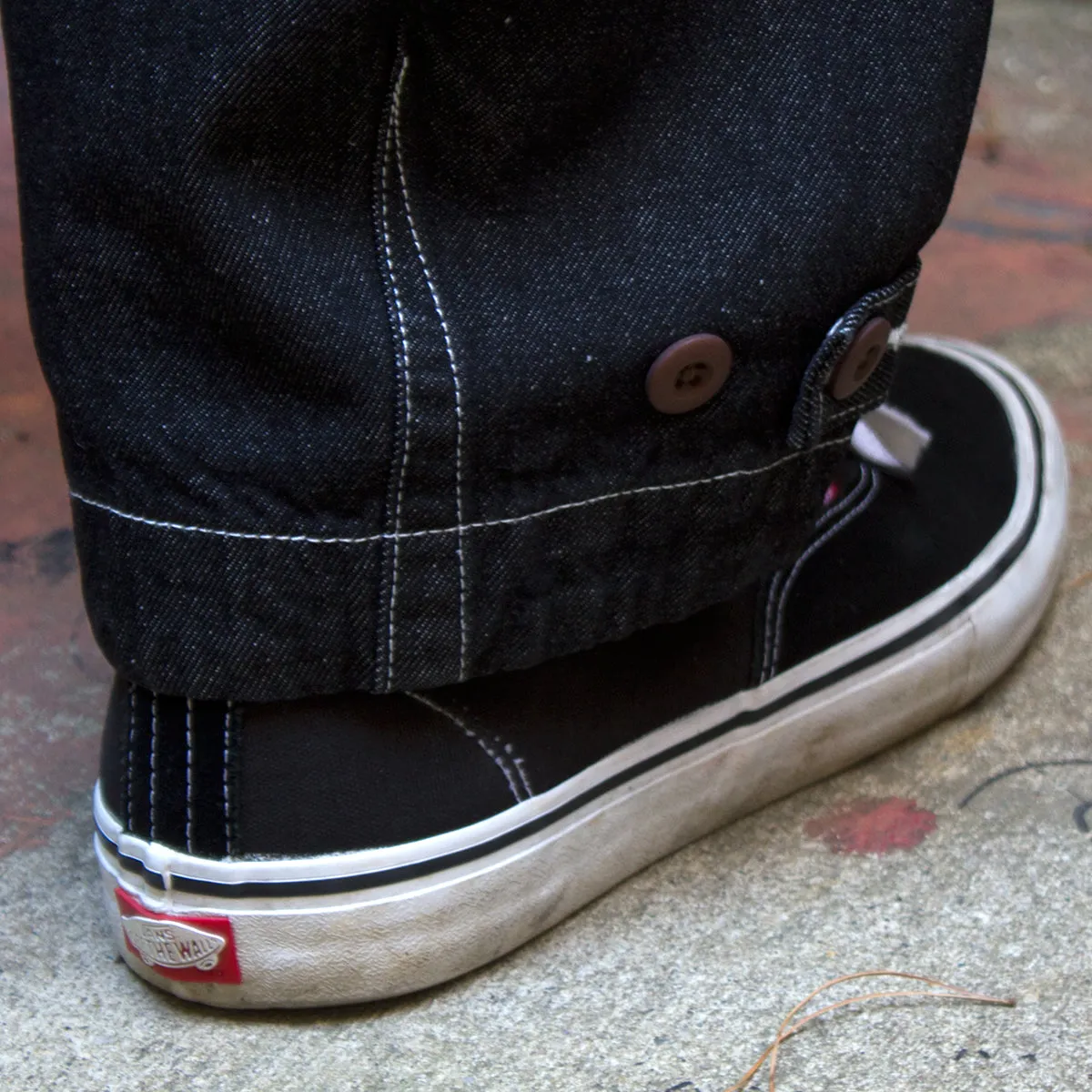 Stitch Denim Pants