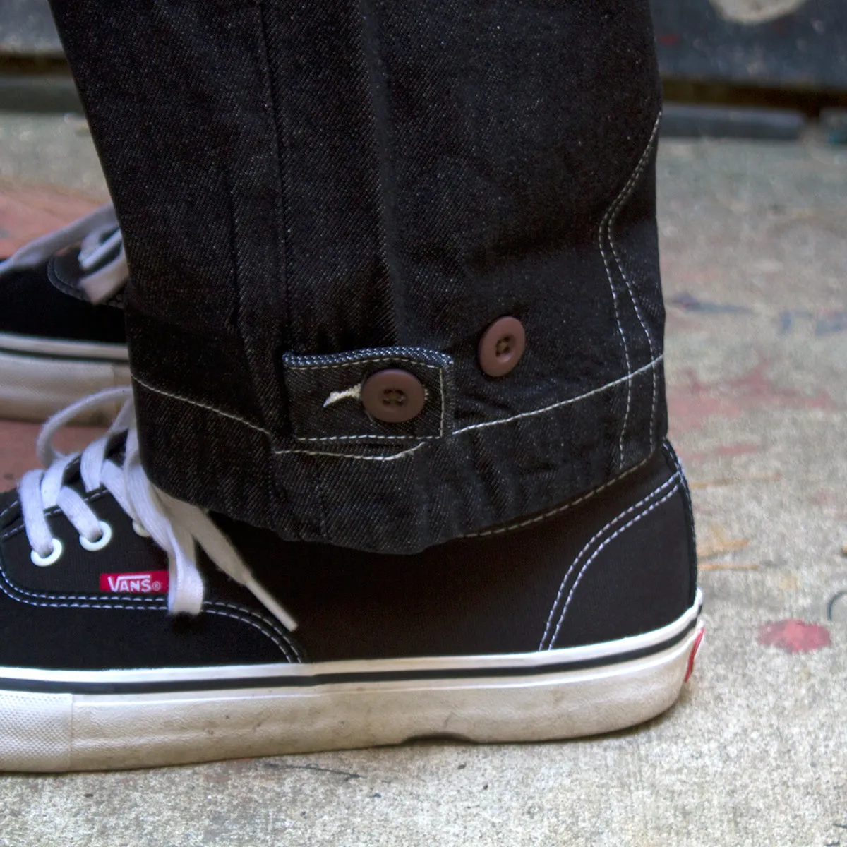 Stitch Denim Pants