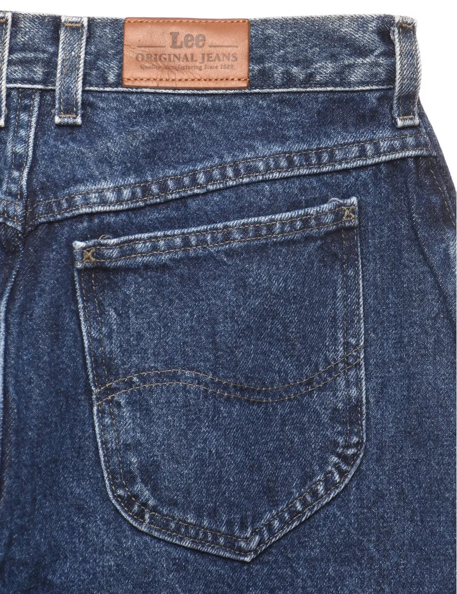Tapered Dark Wash Lee Jeans - W28 L28