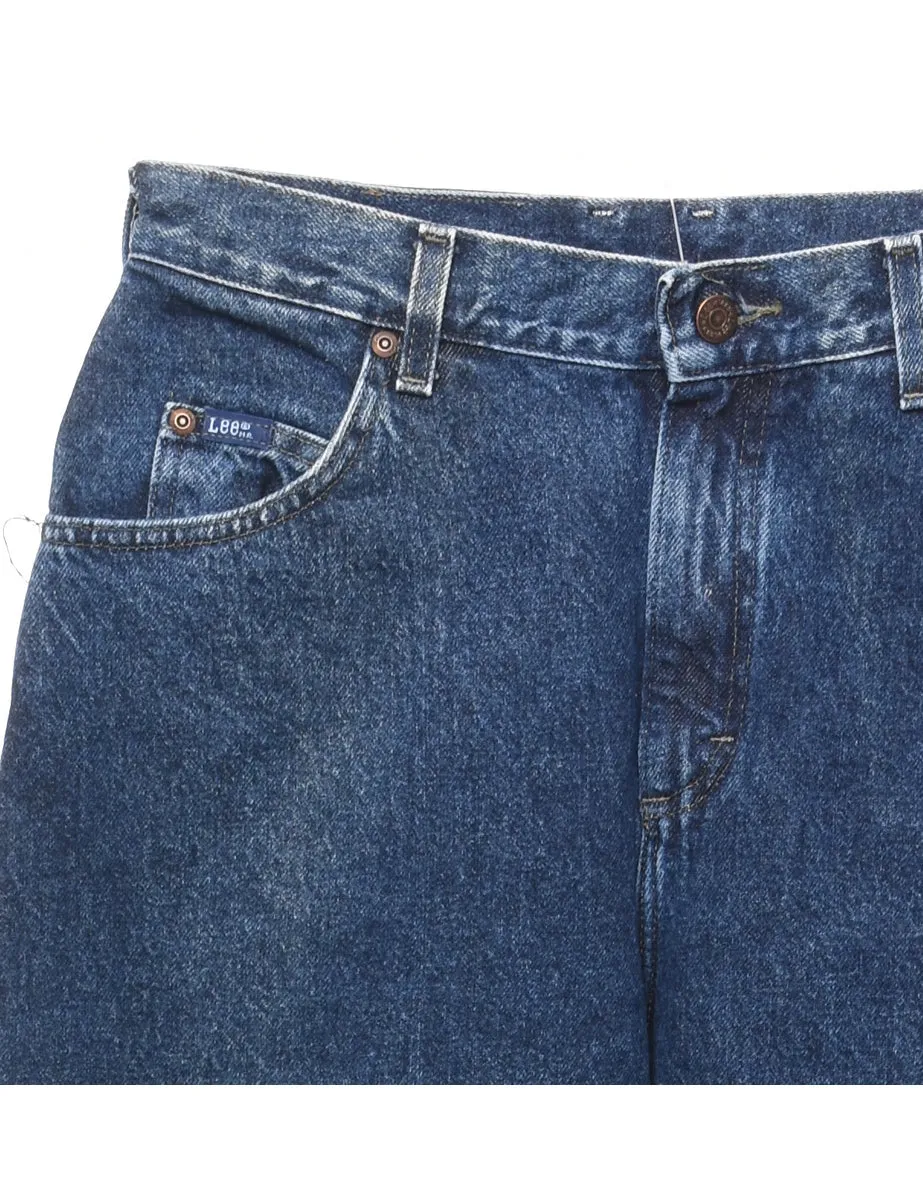 Tapered Dark Wash Lee Jeans - W28 L28