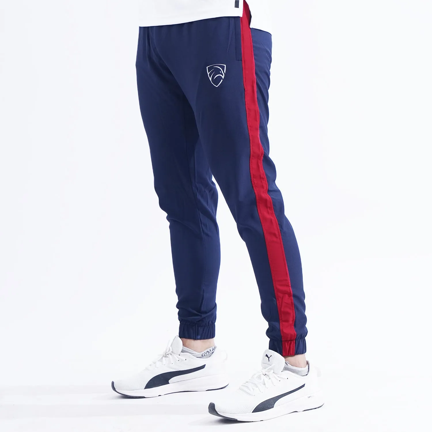 Tf-Navy Micro Bottoms With Red Side Panel