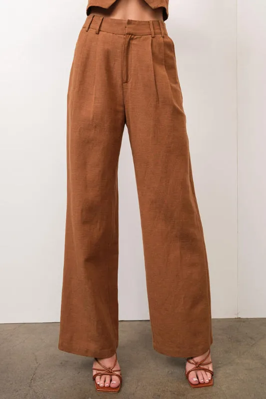 veda trousers - mocha