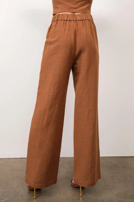 veda trousers - mocha