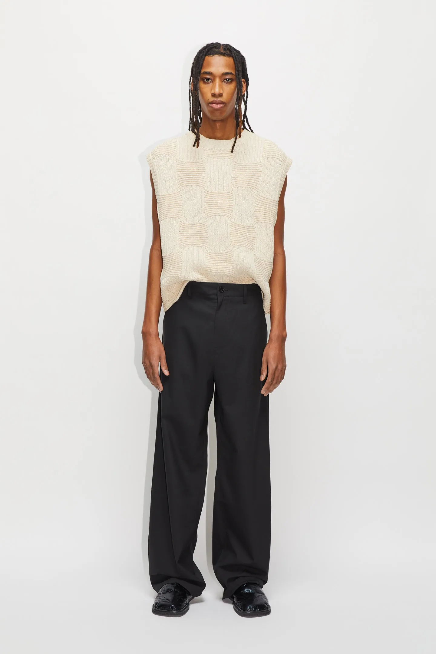 Wide-leg Suit Trousers