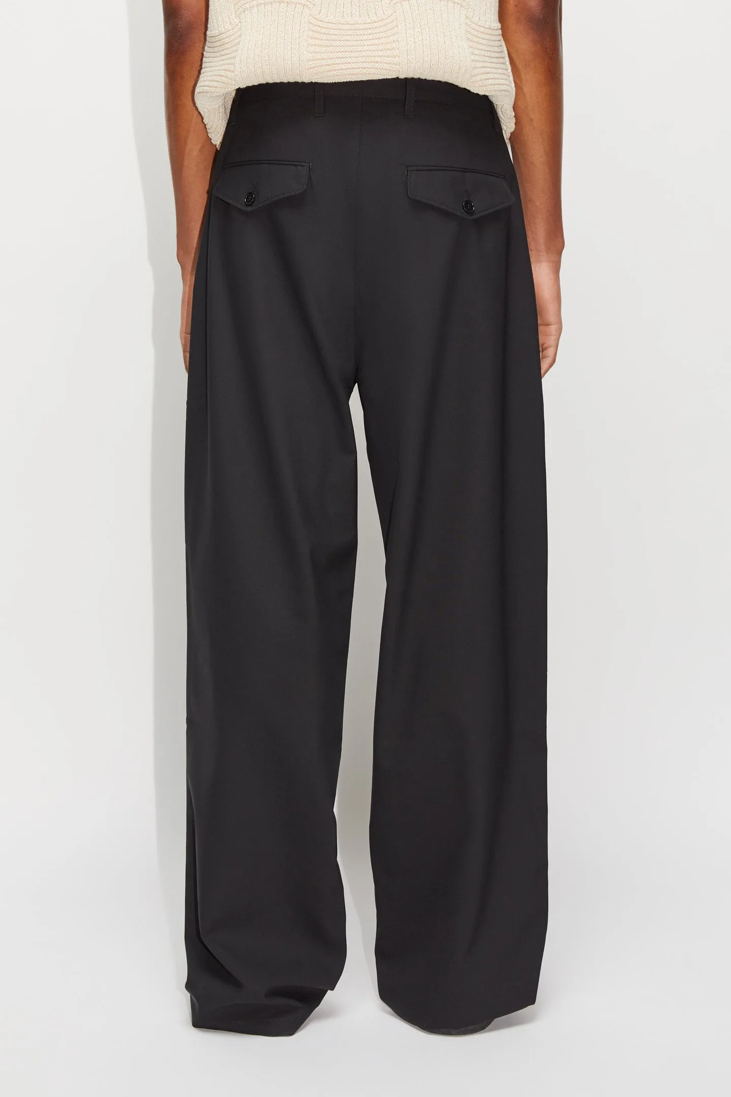 Wide-leg Suit Trousers