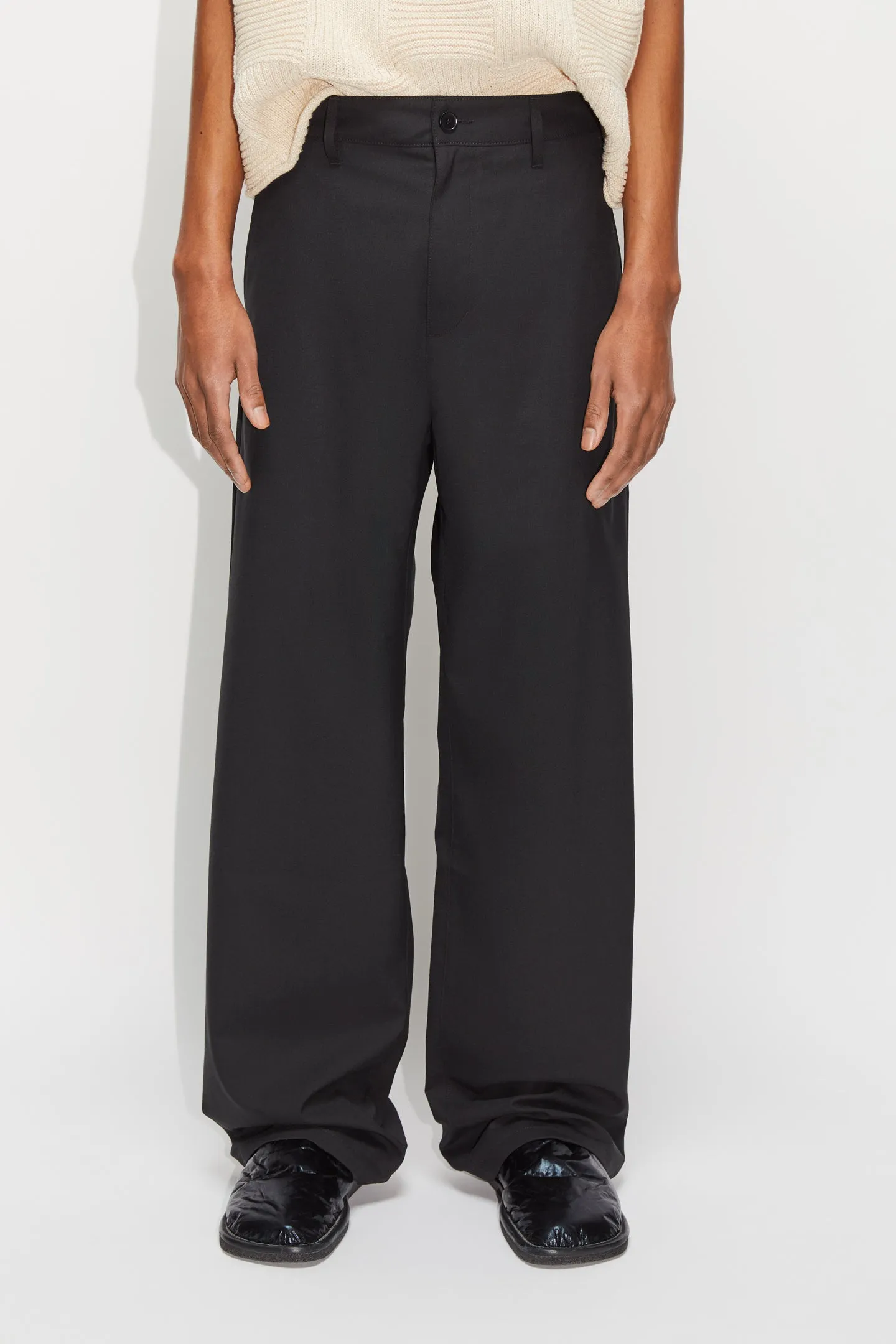 Wide-leg Suit Trousers