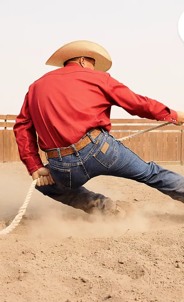 Wrangler Cowboy Cut Original Fit Active Flex Jeans Style 13MAFGK